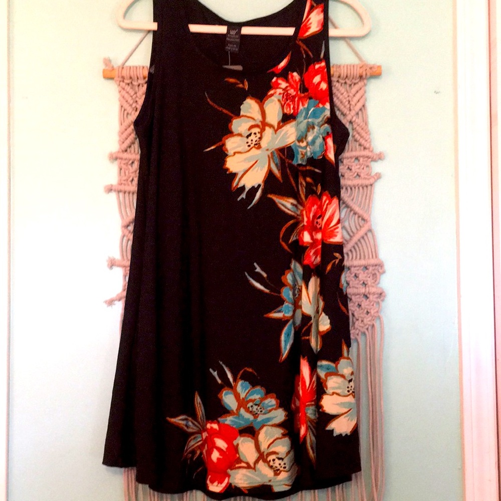 Floral tank top